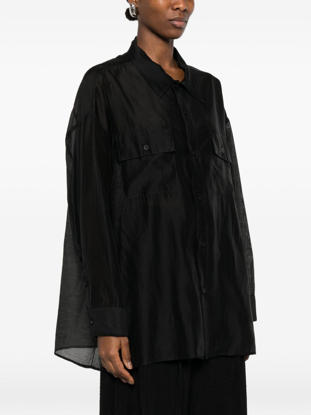 THE LATEST Shirts Black Lyocell