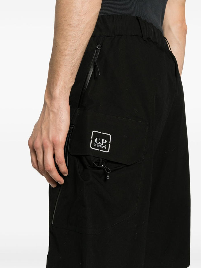 C.P. COMPANY Shorts Black Poliammide