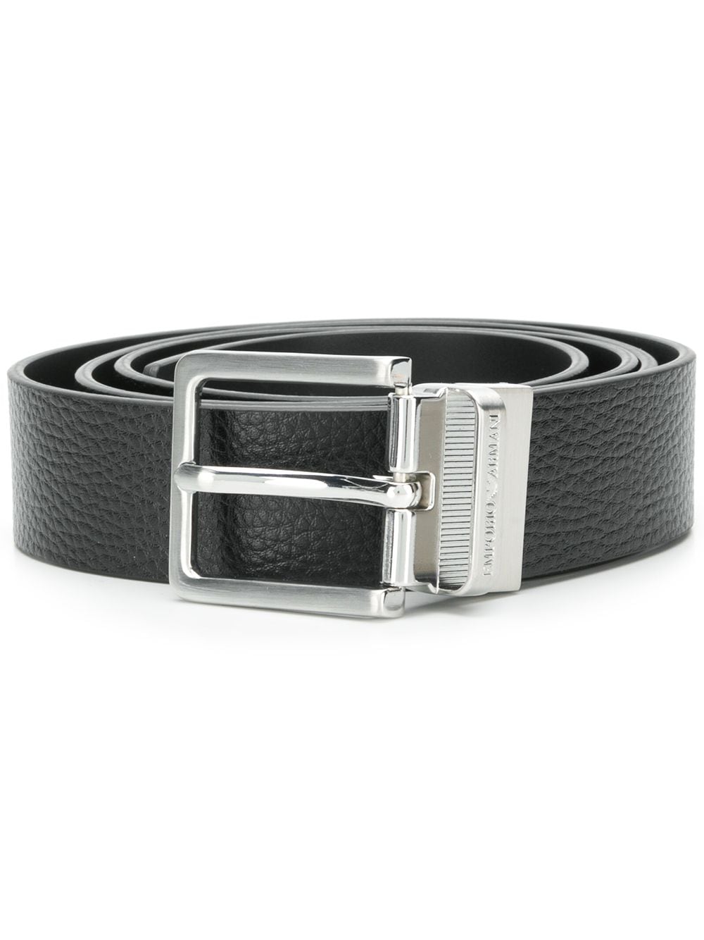 EMPORIO ARMANI EXCLUSIVE Belts Black Bovine Leather