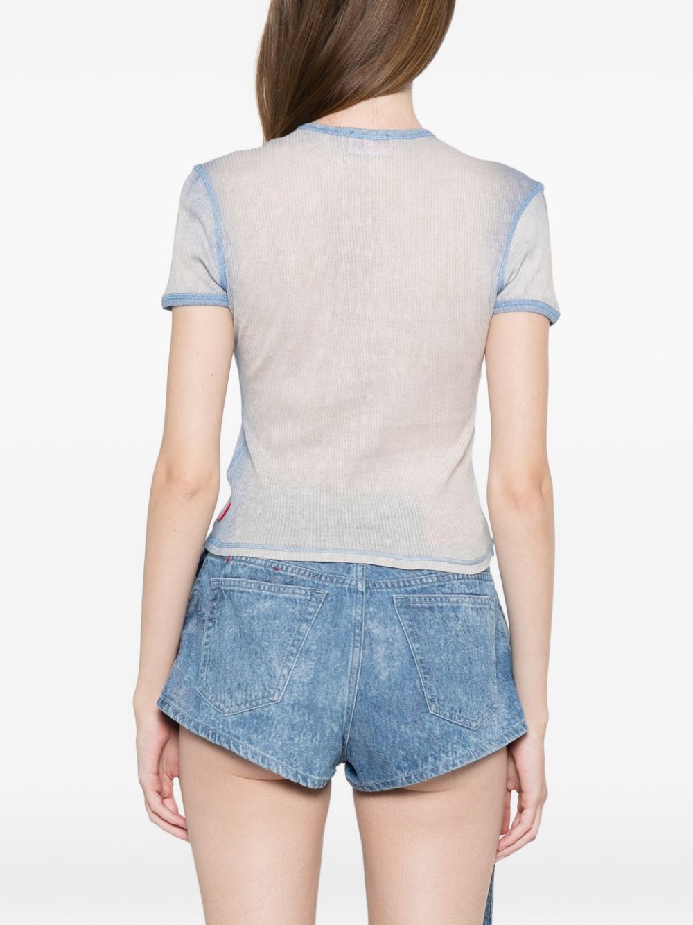 Diesel T-Shirts And Polos Blue Cotton