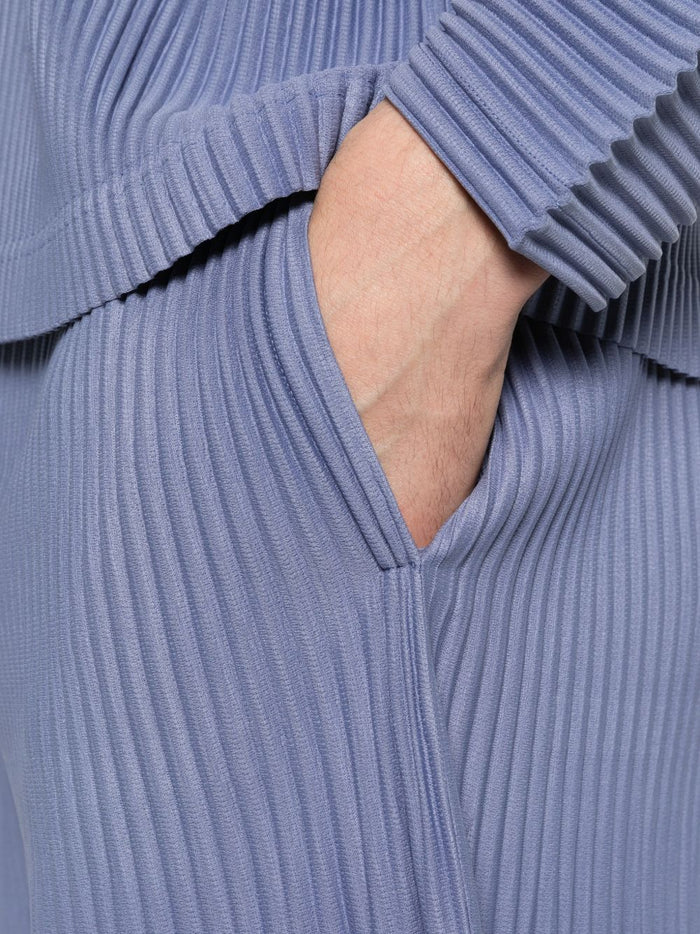 HOMME PLISSE ISSEY MIYAKE Trousers Purple Polyester