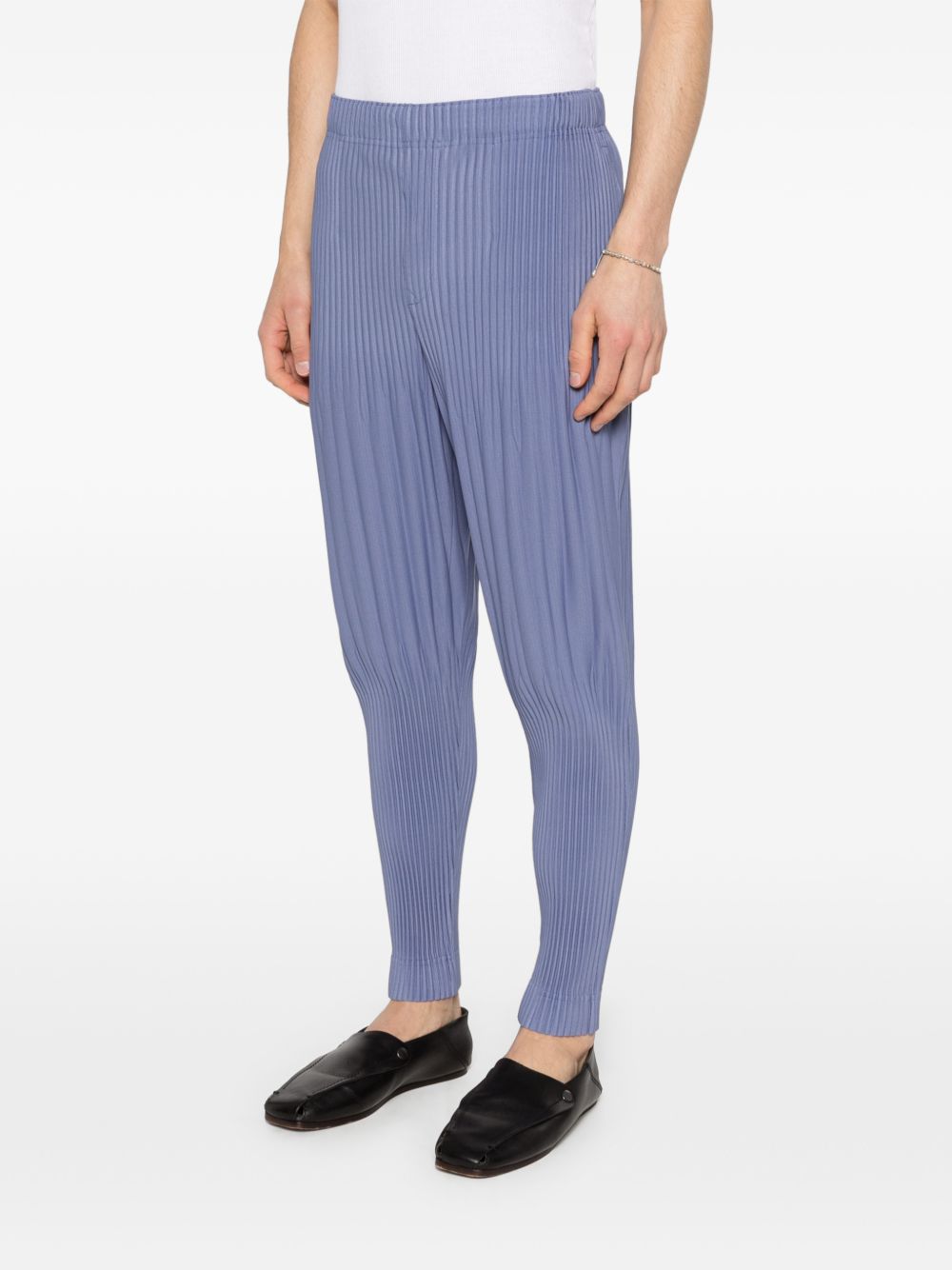 HOMME PLISSE ISSEY MIYAKE Trousers Purple Polyester