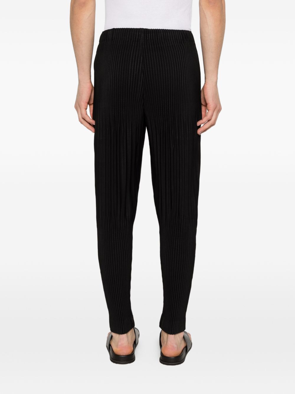 HOMME PLISSE ISSEY MIYAKE Trousers Black Polyester