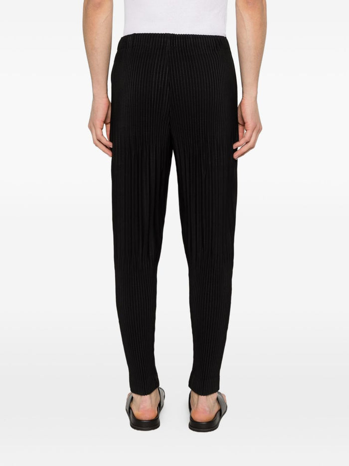 HOMME PLISSE ISSEY MIYAKE Trousers Black Polyester
