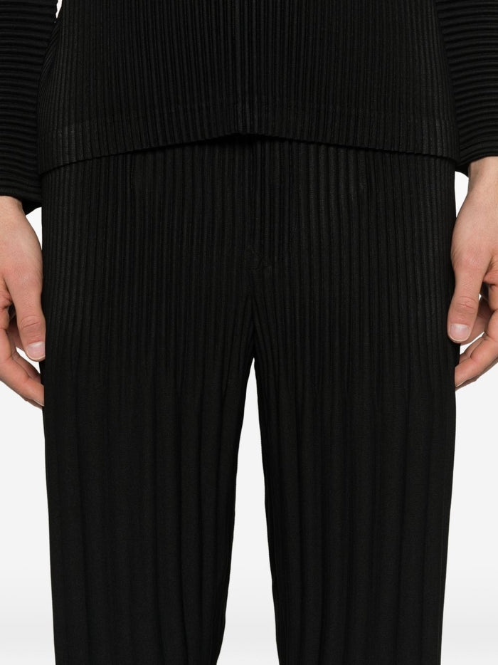 HOMME PLISSE ISSEY MIYAKE Trousers Black Polyester