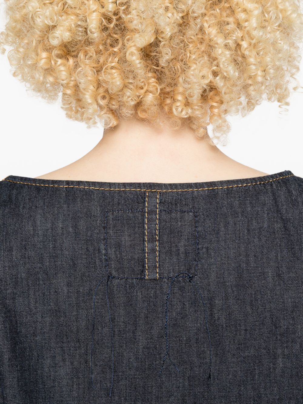 SUSANNE BOMMER Top Blue Cotton