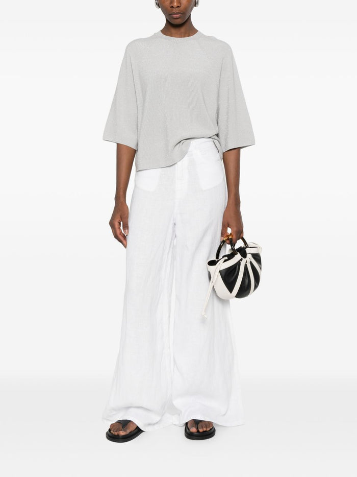 Fabiana Filippi Sweaters Clear Blue Cotton