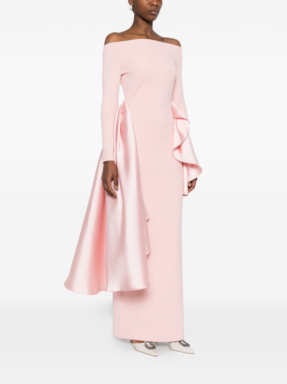 Solace London Dresses Pink Outer: polyester
