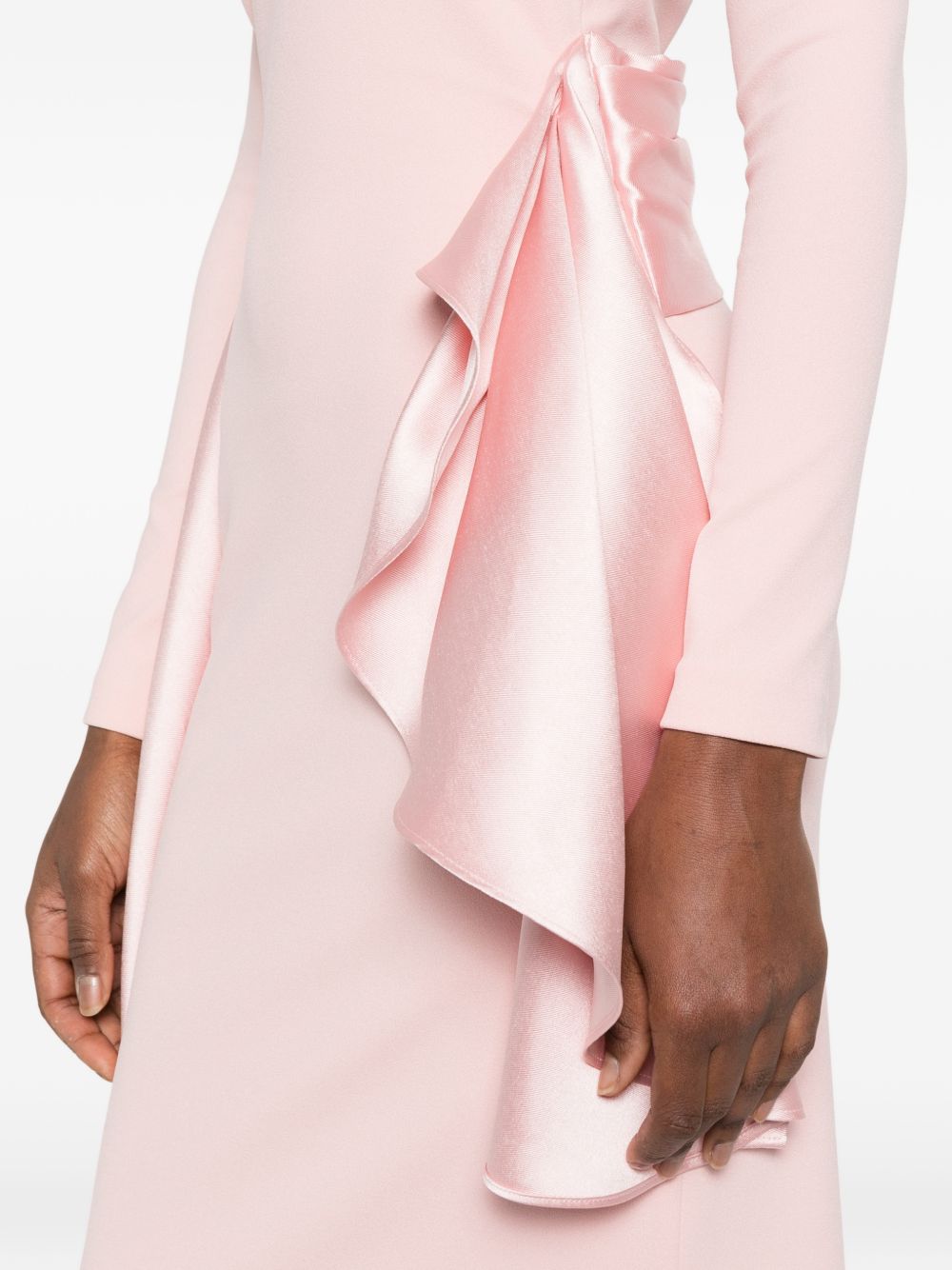 Solace London Dresses Pink Outer: polyester