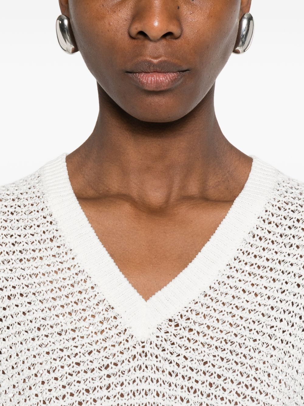 Fabiana Filippi T-shirts and Polos White Cotton