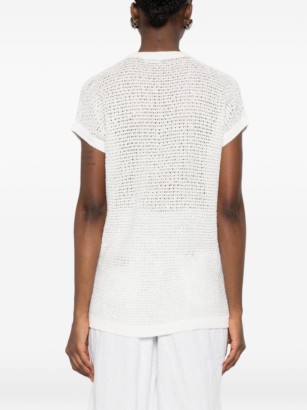 Fabiana Filippi T-shirts and Polos White Cotton
