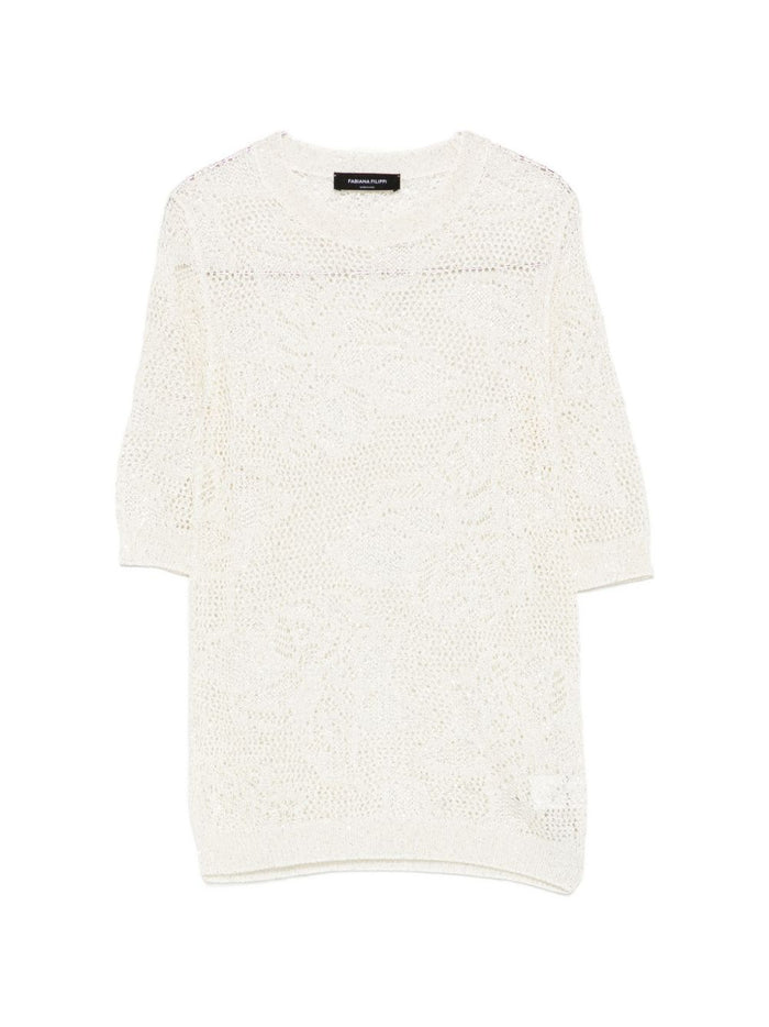 Fabiana Filippi T-shirts and Polos White Polyester