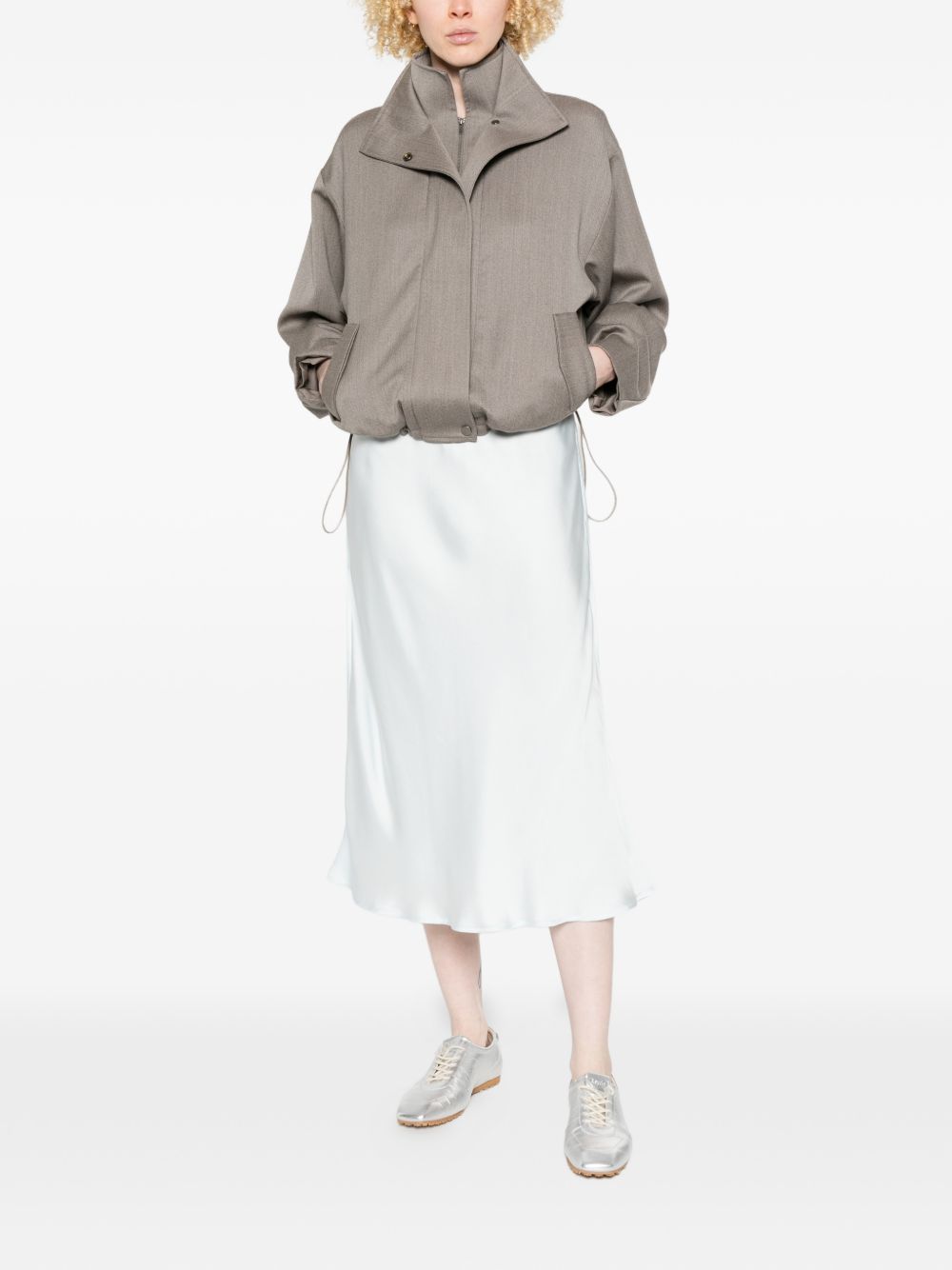 Jil Sander Skirts Clear Blue Viscose