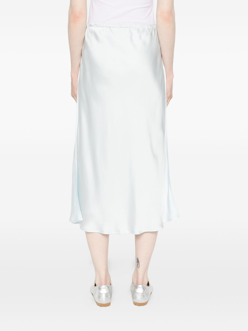 Jil Sander Skirts Clear Blue Viscose