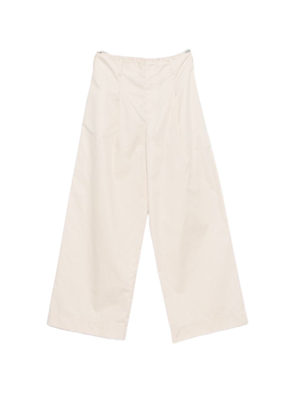 SUSANNE BOMMER Trousers Ivory Cotton