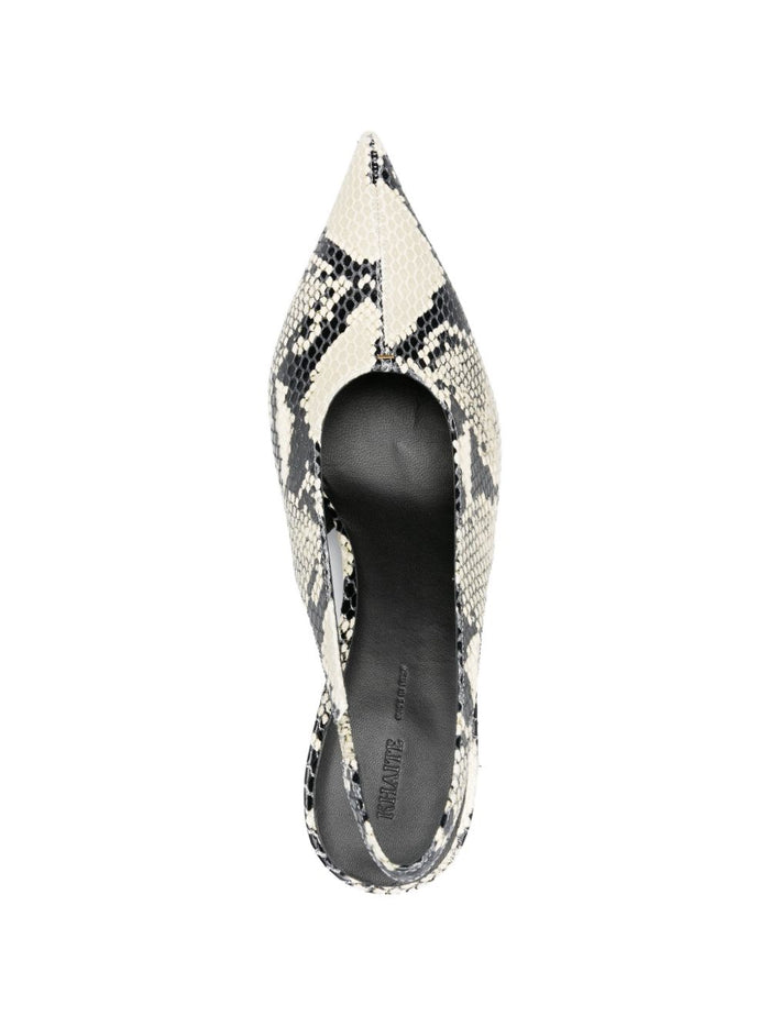 KHAITE With Heel Beige Calf Leather