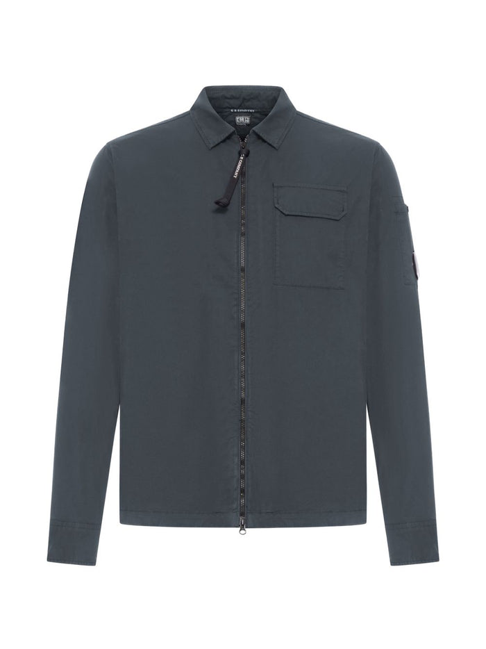 C.P.Company Coats Grey Cotton