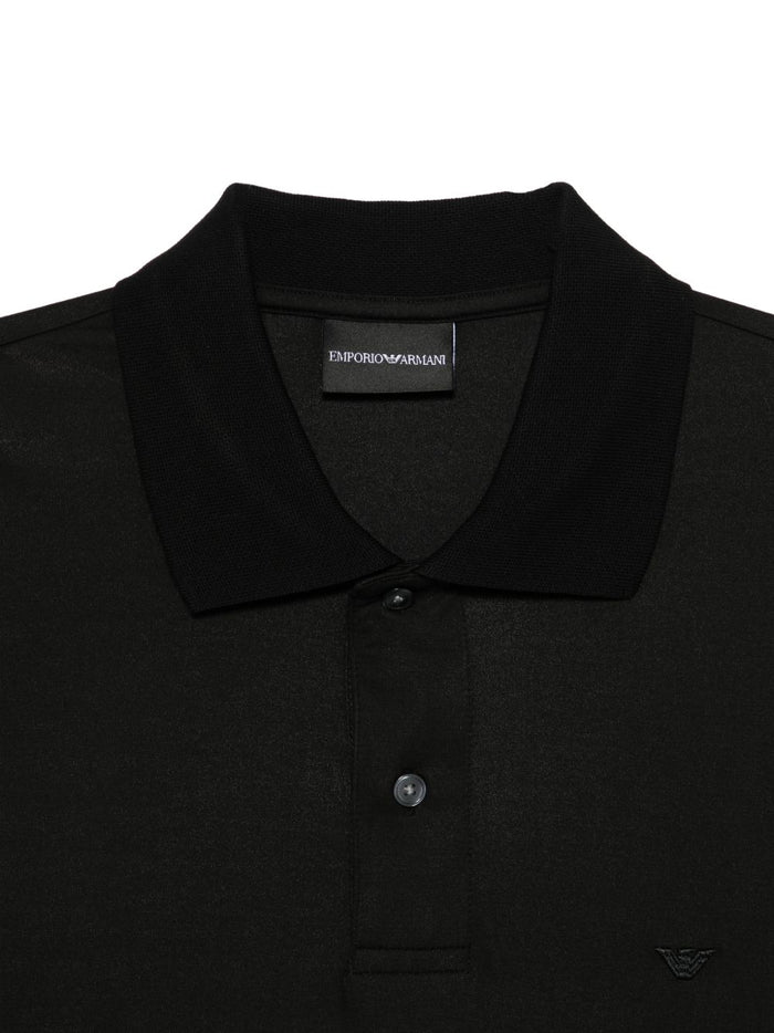 Emporio Armani T-shirts and Polos Black Elastane