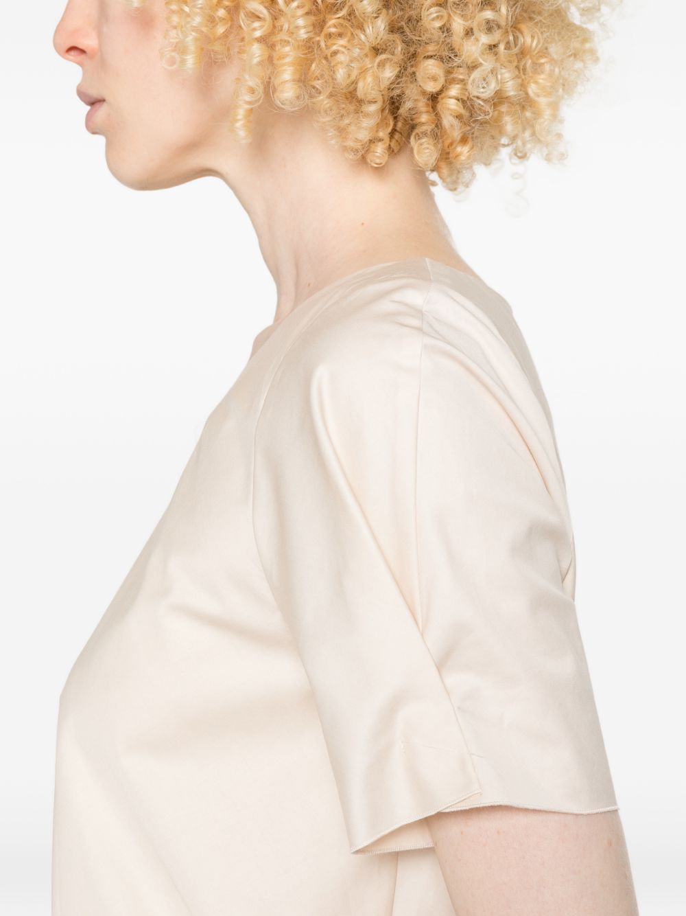SUSANNE BOMMER T-shirts and Polos Ivory Cotton