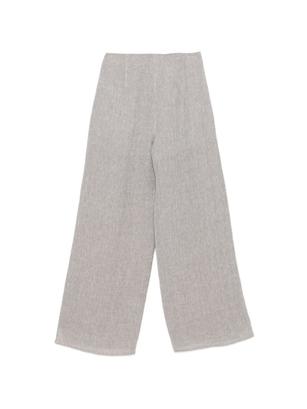 Emporio Armani Trousers Grey Polyamide