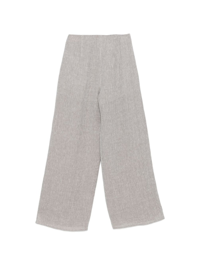 Emporio Armani Trousers Grey Polyamide