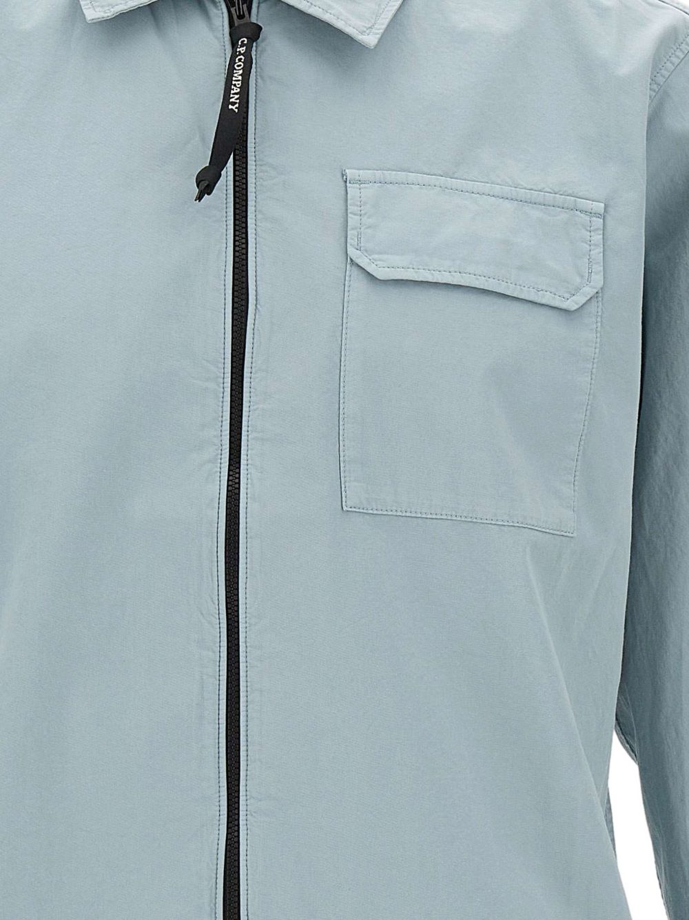C.P.Company Coats Light Grey Cotton