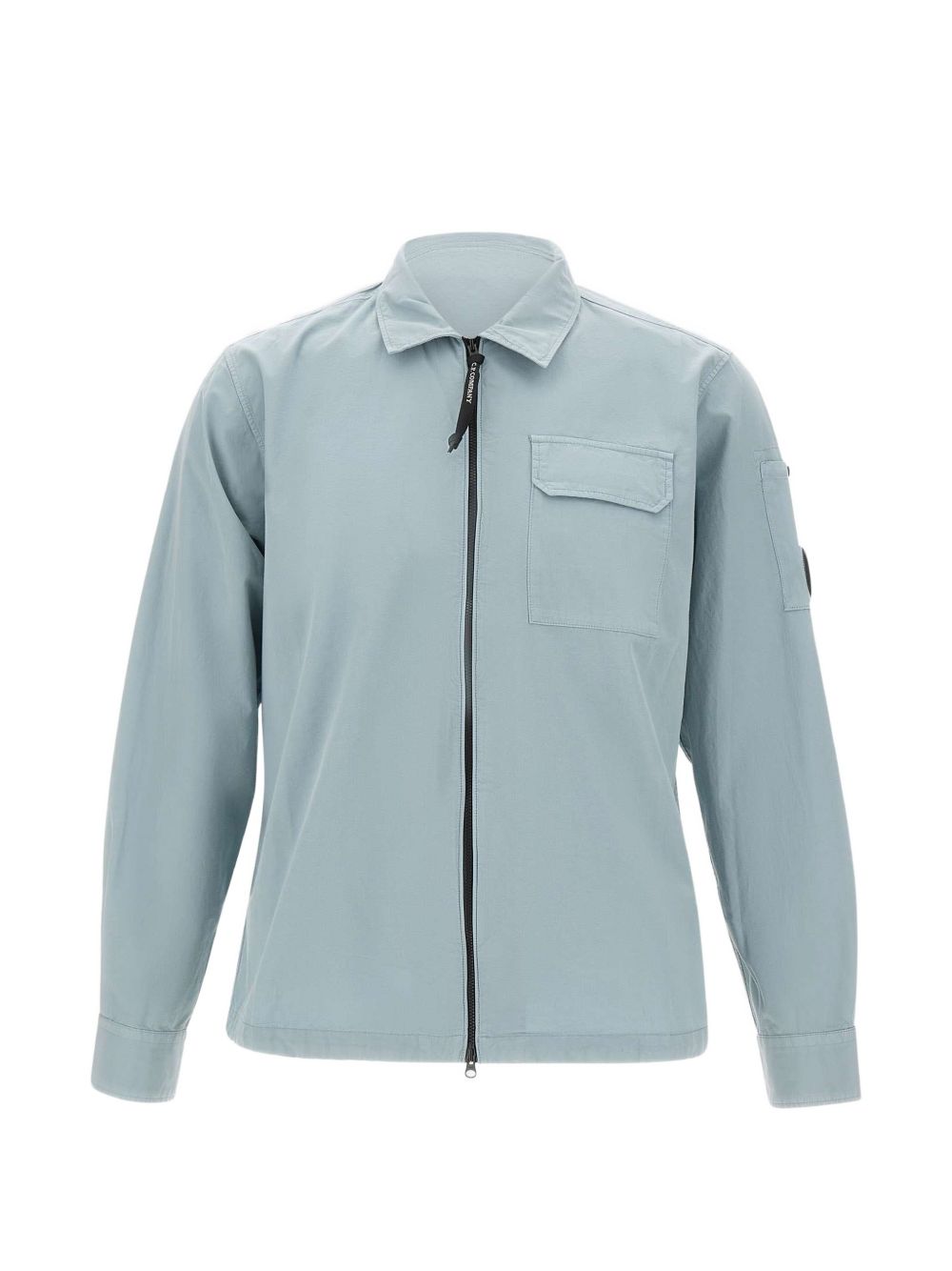C.P.Company Coats Light Grey Cotton