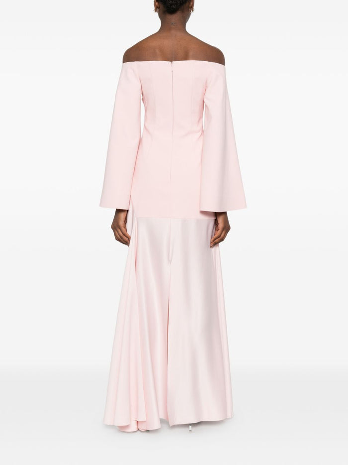 Solace London Dresses Pink Polyester