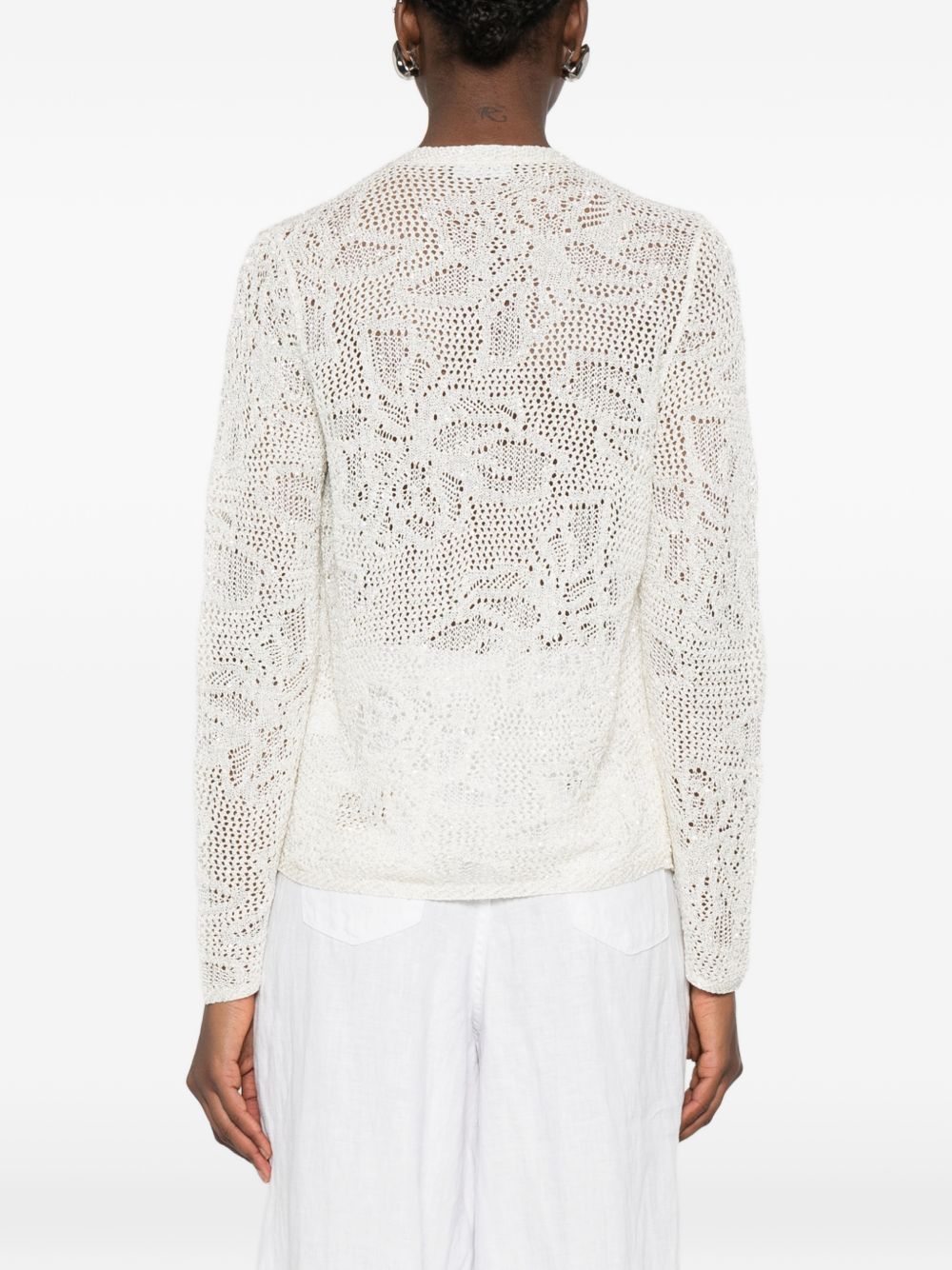 Fabiana Filippi Sweaters White Polyester