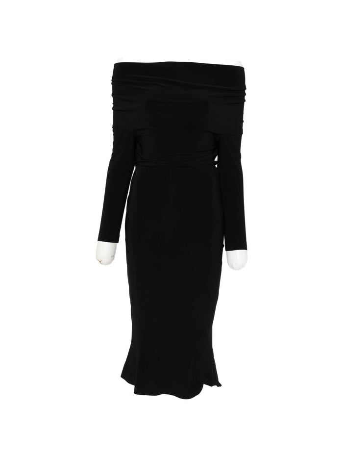 Norma Kamali Dresses Black Polyester Elastane