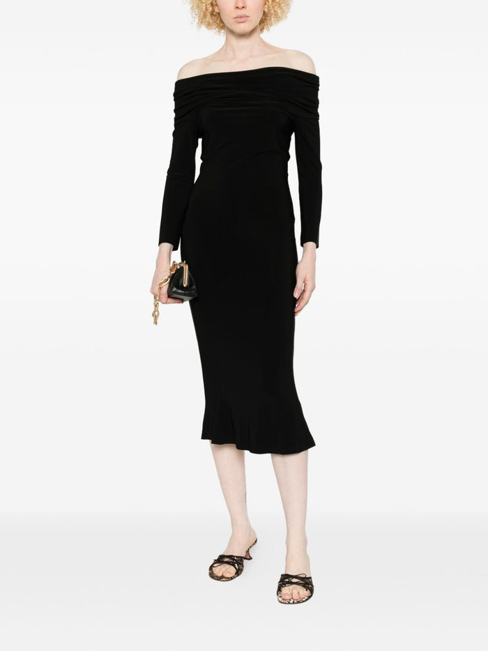 Norma Kamali Dresses Black Polyester Elastane