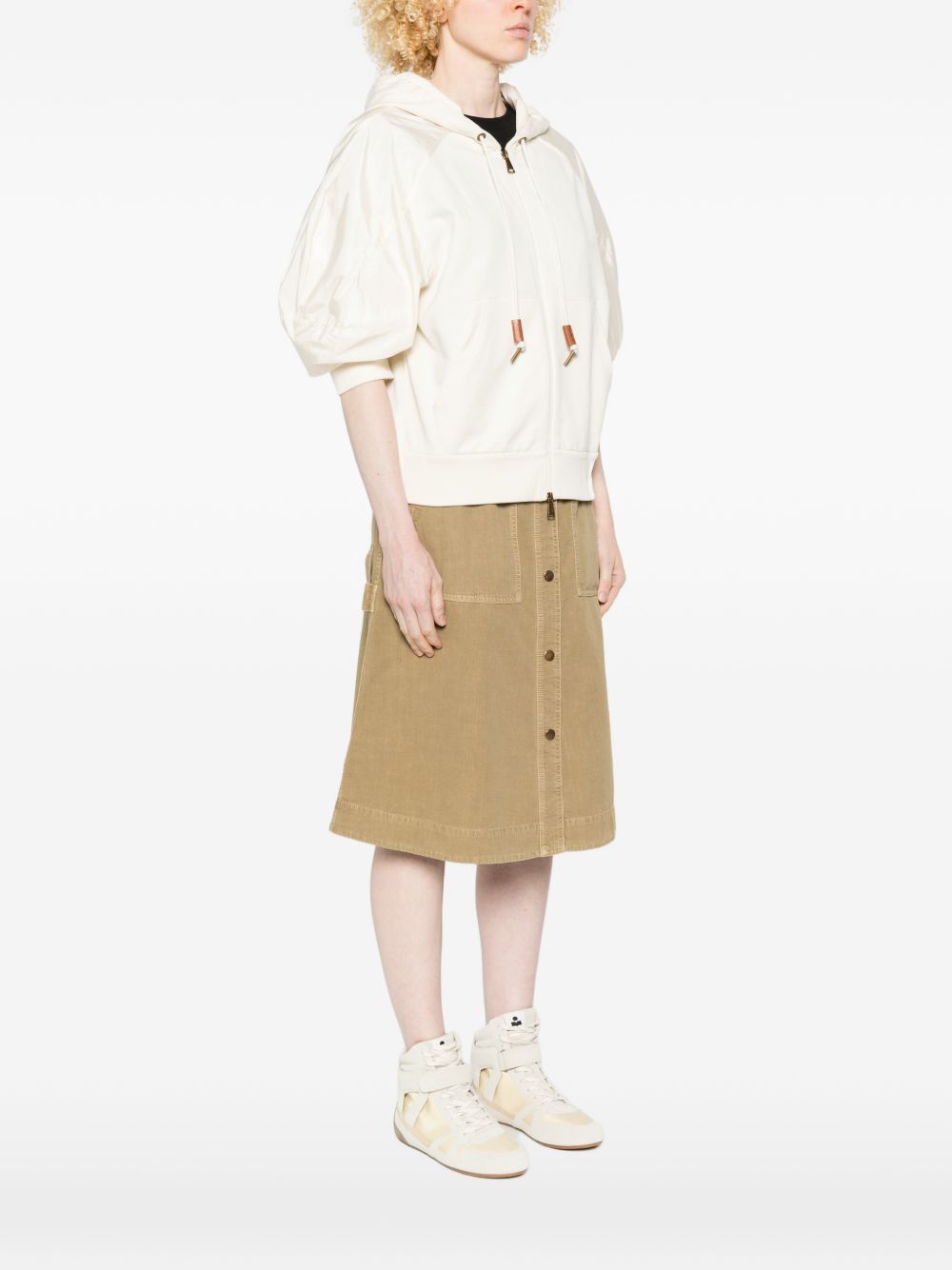 Moncler Sweaters Bianco