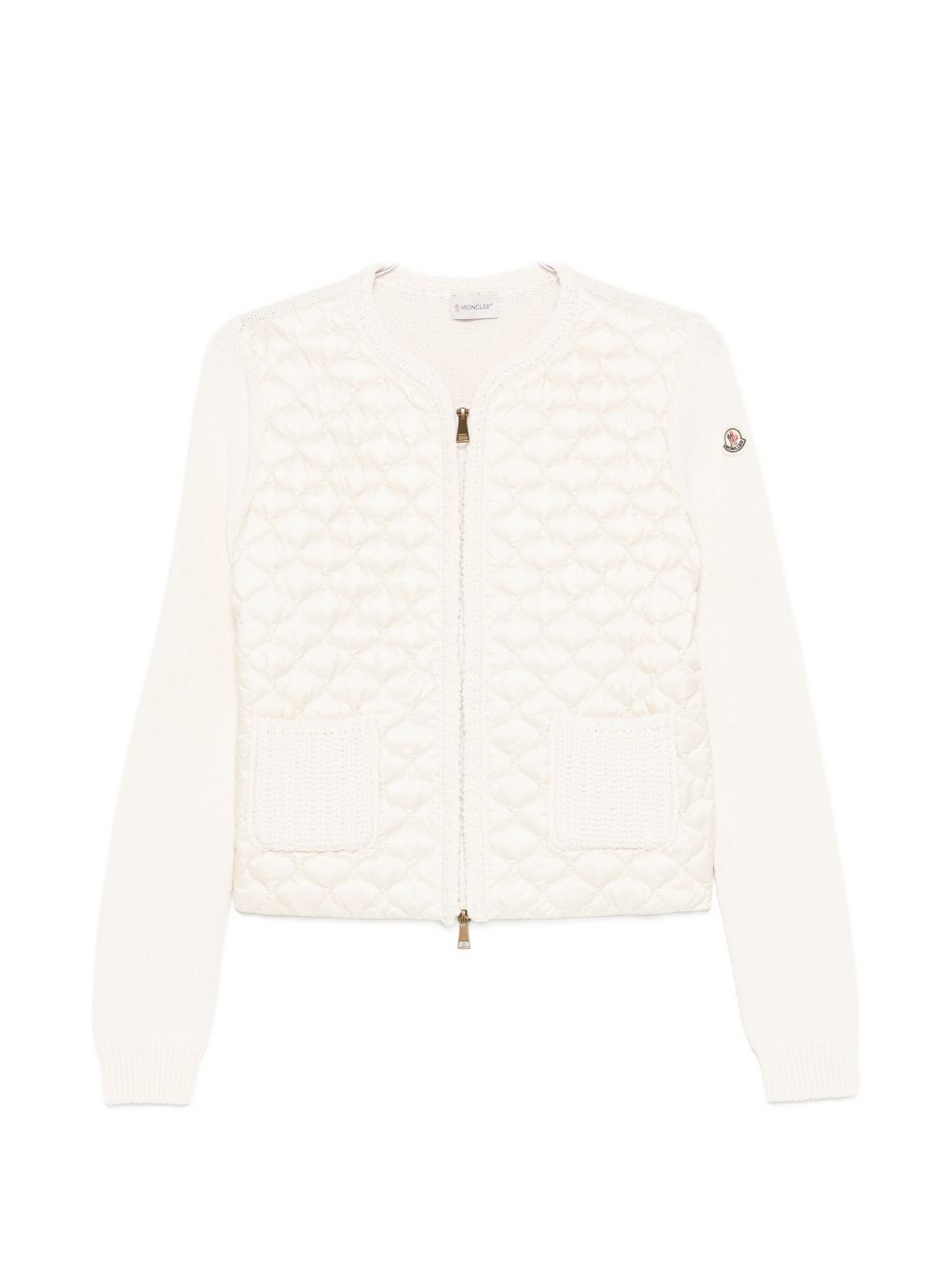 Moncler Sweaters Bianco