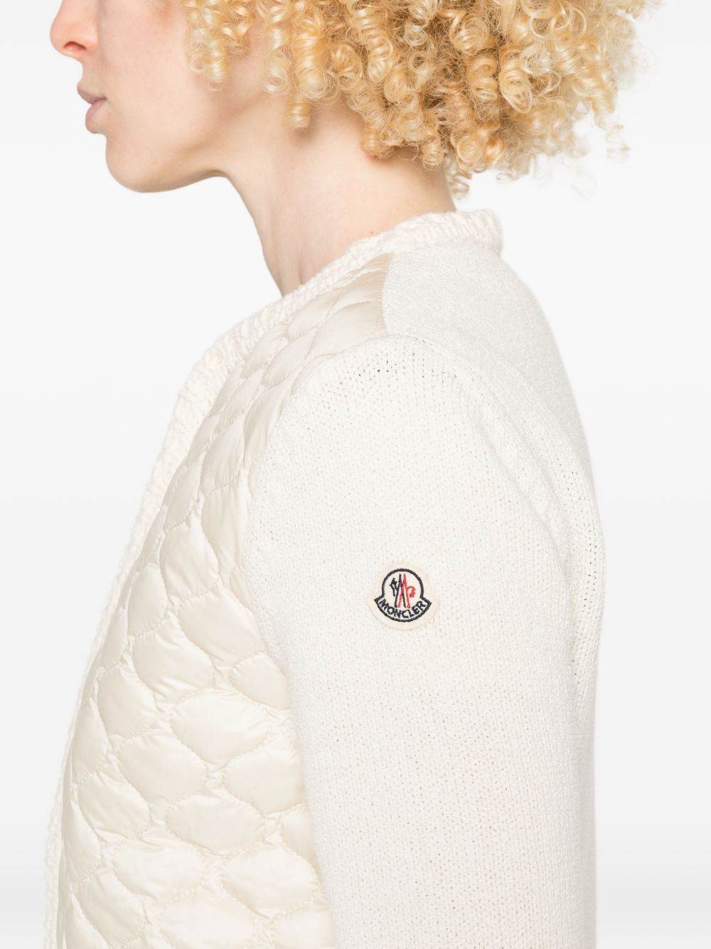 Moncler Sweaters Bianco