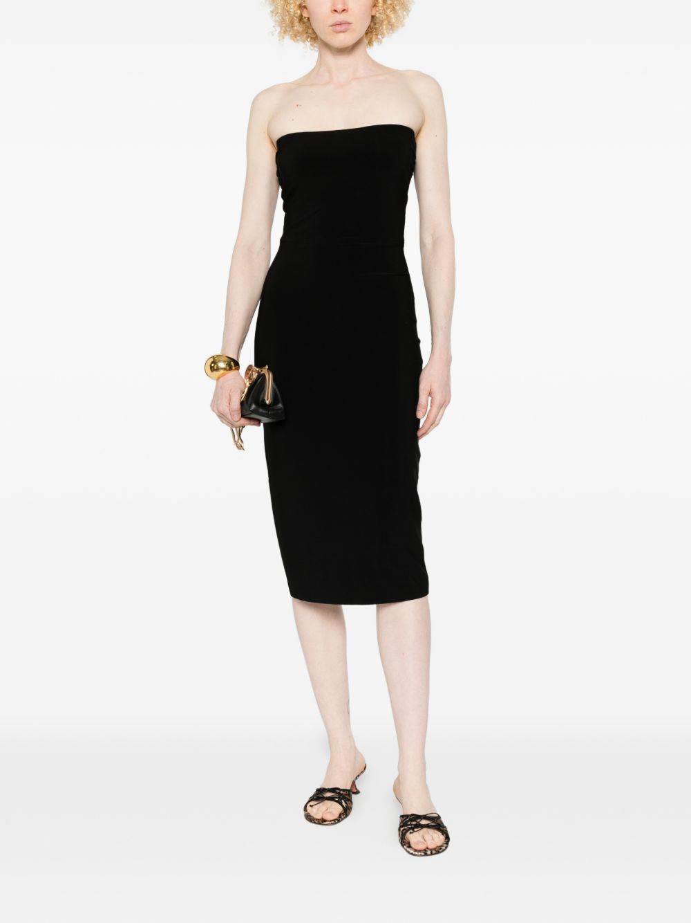 Norma Kamali Dresses Black Polyester