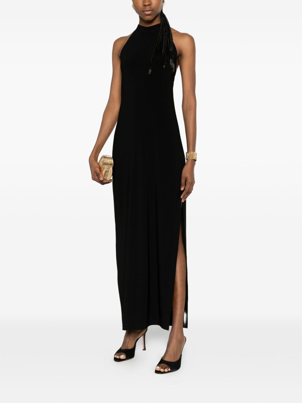 Norma Kamali Dresses Black Polyester Elastane