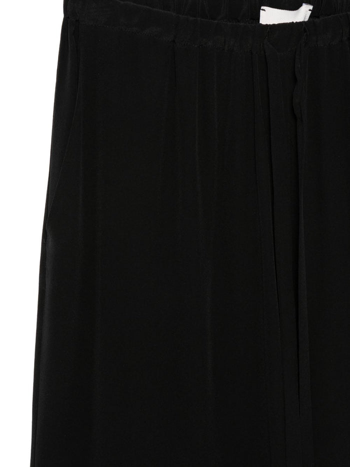 Alysi Trousers Black Silk