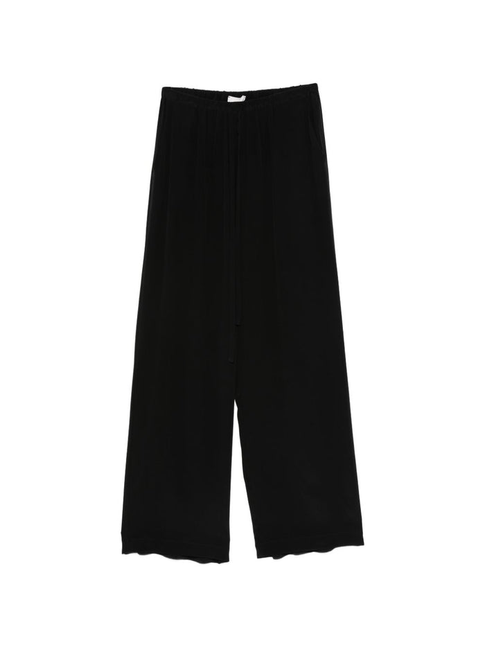 Alysi Trousers Black Silk