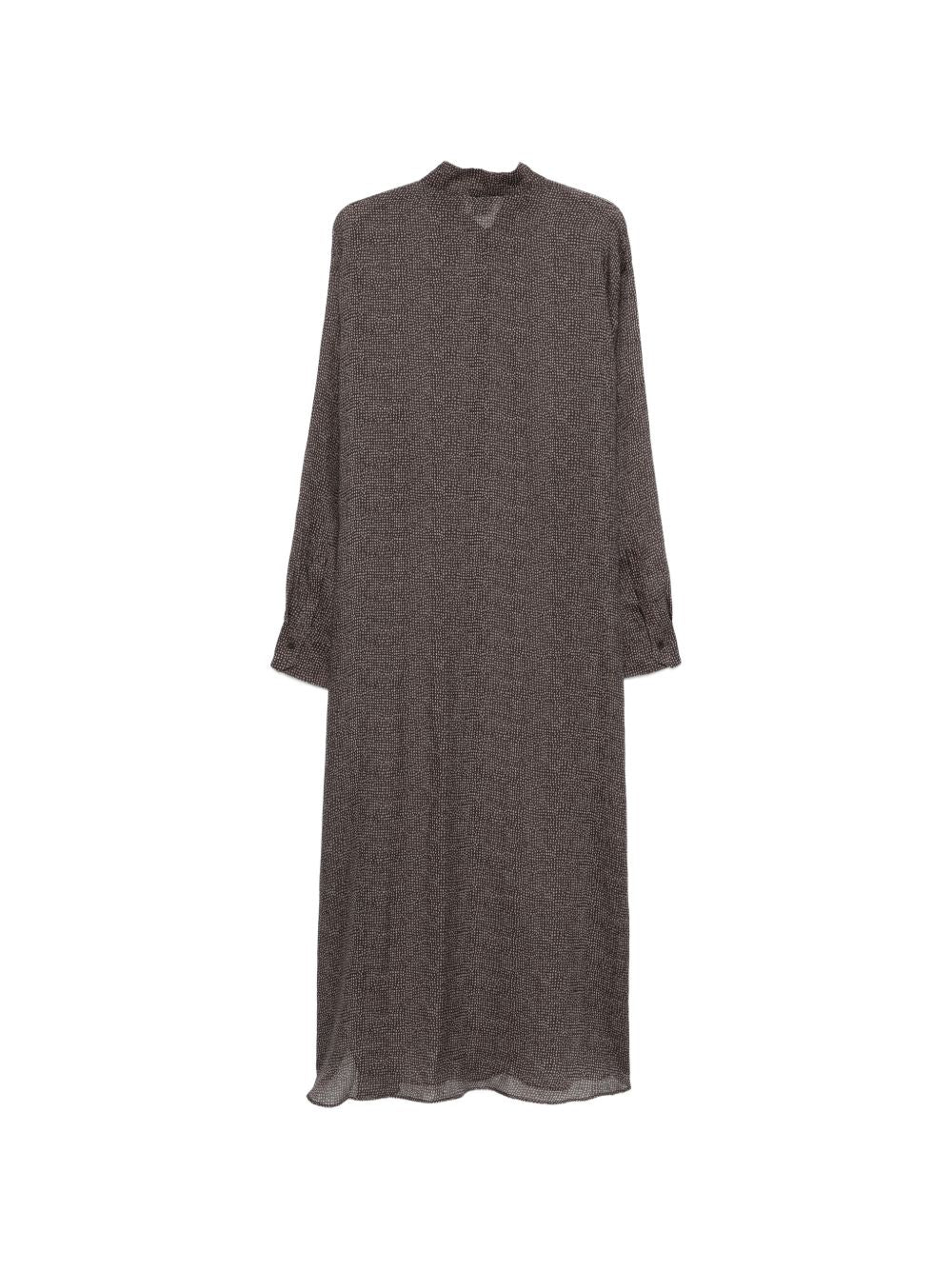 Alysi Dresses Grey Ramie