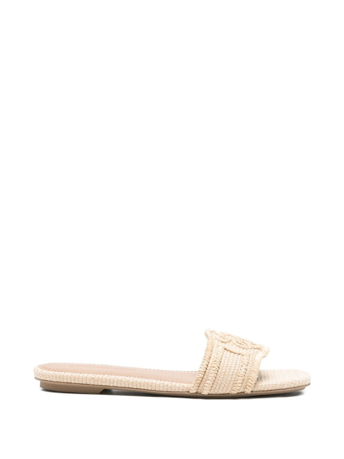 EMPORIO ARMANI EXCLUSIVE Sandals Beige Polyamide