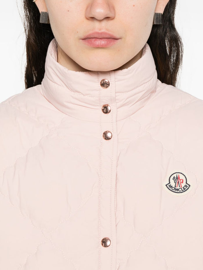 Moncler Jackets Pink Polyamide