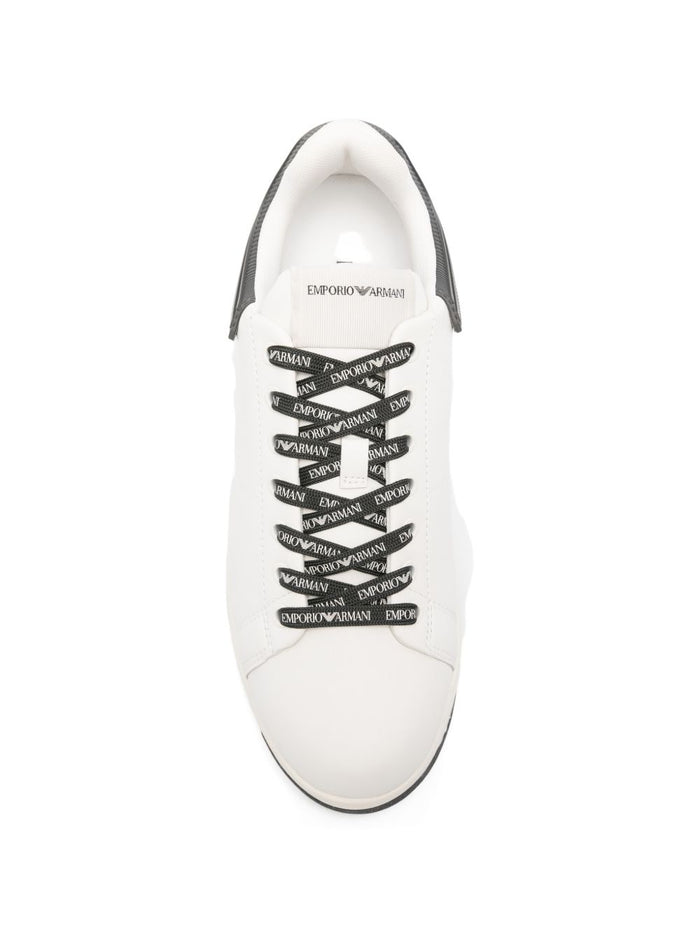Emporio Armani Sneakers Grey Bovine Leather