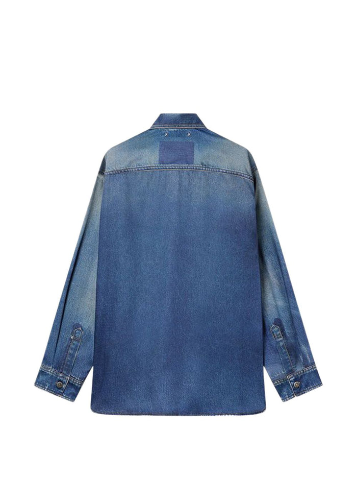 Golden Goose Shirts Blue Polyester
