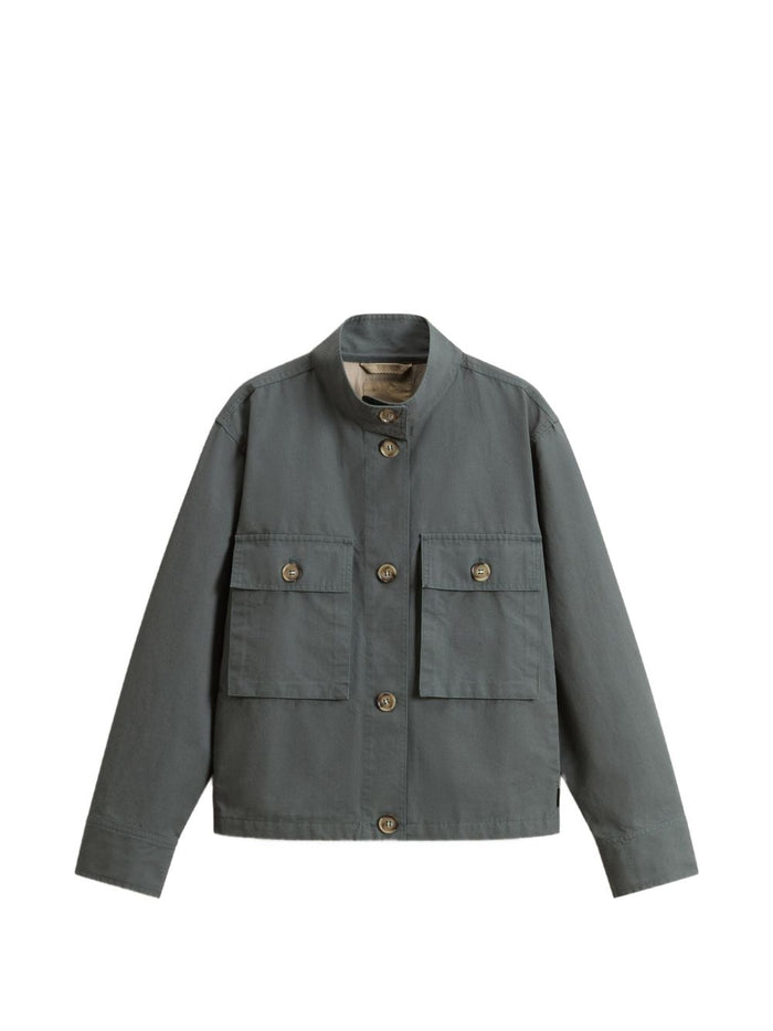 Woolrich Jackets Green Cotton