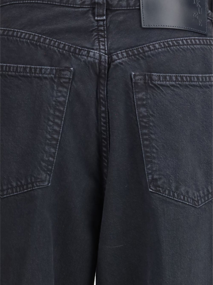 Haikure Jeans Black Cotton