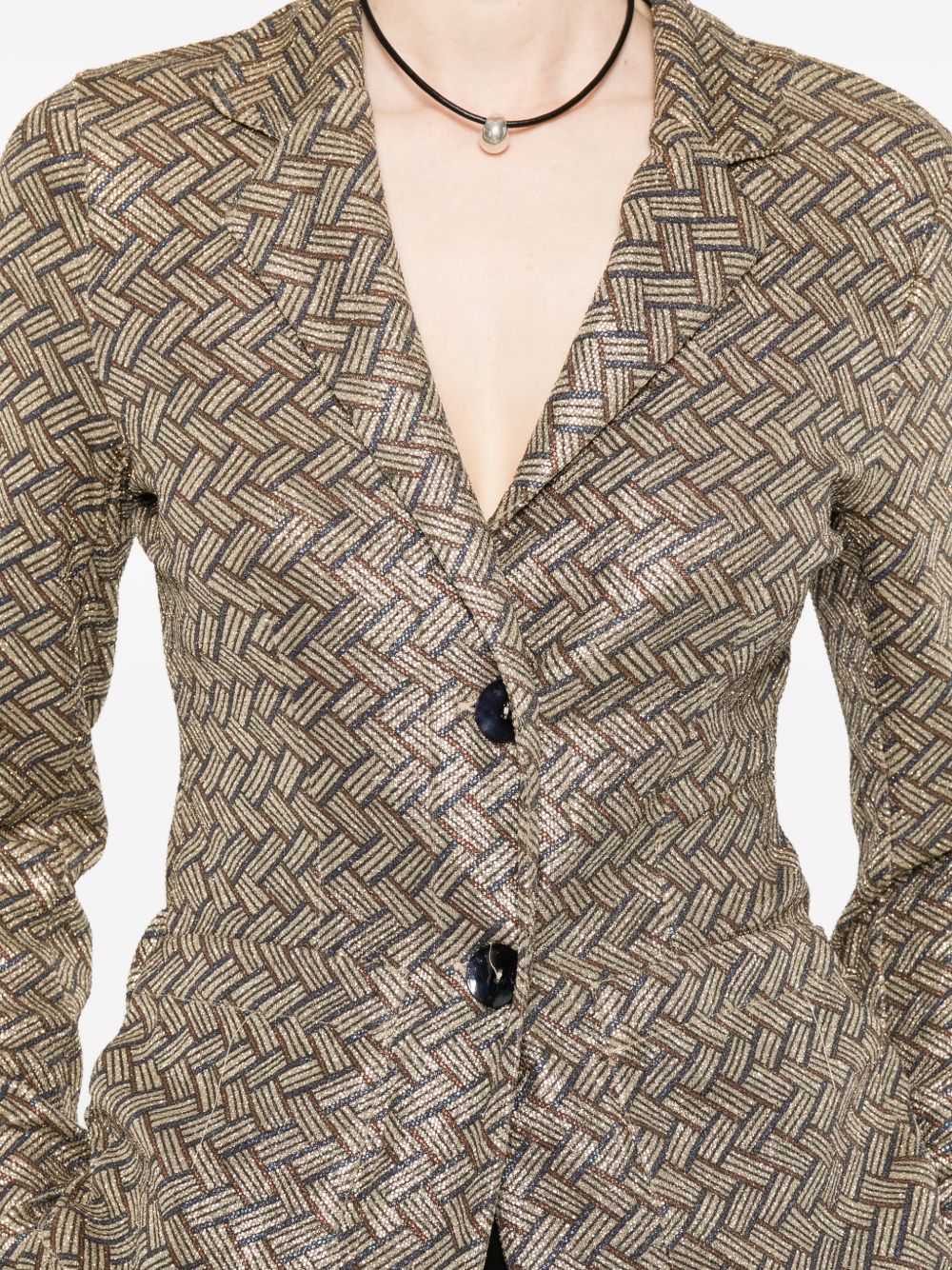 SIYU Jackets Brown Polyamide