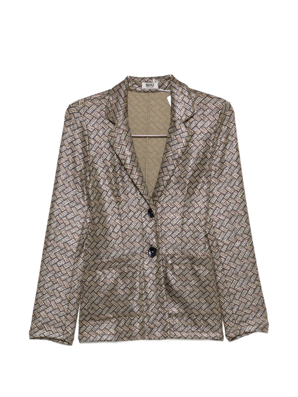 SIYU Jackets Brown Polyamide