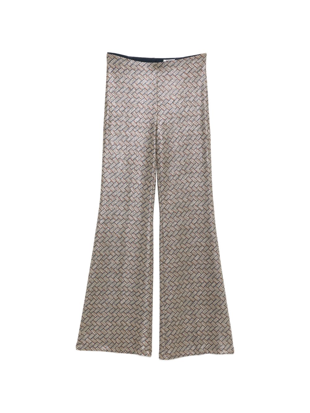 SIYU Trousers Brown Polyamide