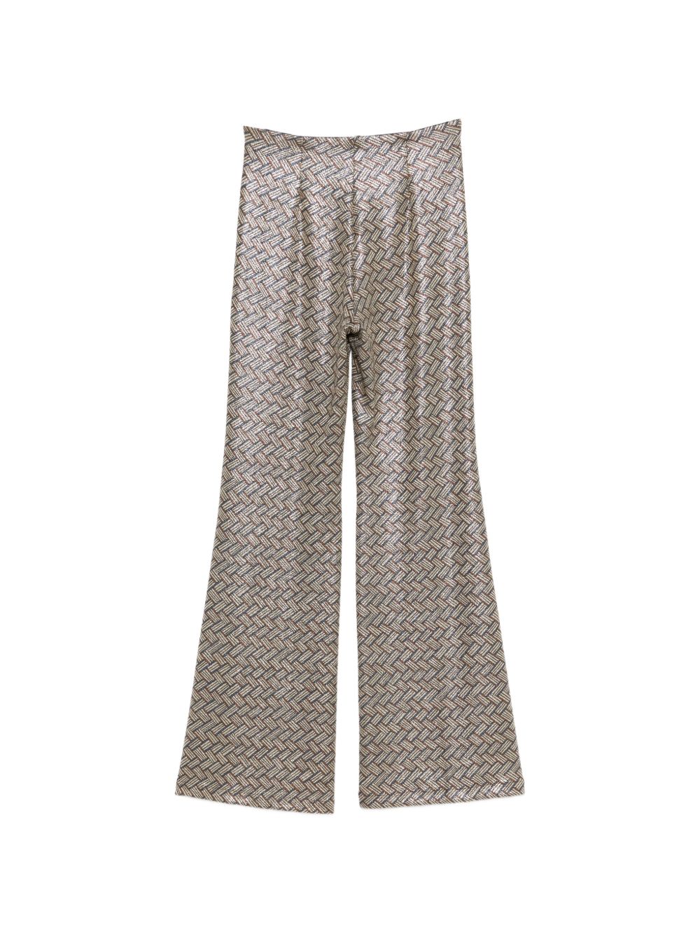 SIYU Trousers Brown Polyamide