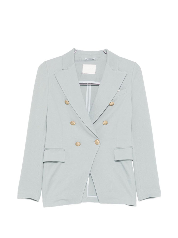 Circolo 1901 Jackets Clear Blue Cotton